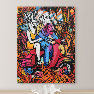 Two Souls One Destiny (Original Painting)