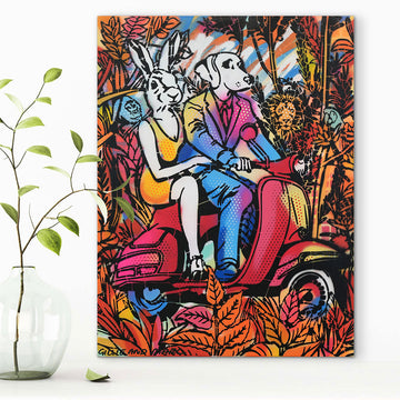 Two Souls One Destiny (Original Painting)