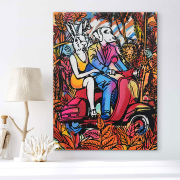 Two Souls One Destiny (Original Painting)