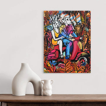 Two Souls One Destiny (Original Painting)