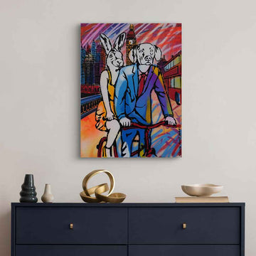 Under the Big Ben Sky (Original Painting)