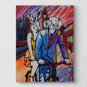 Under the Big Ben Sky (Original Painting)
