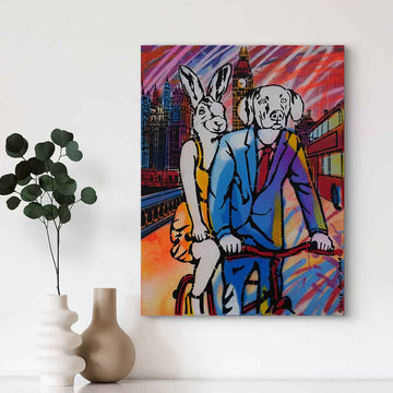 Under the Big Ben Sky (Original Painting)