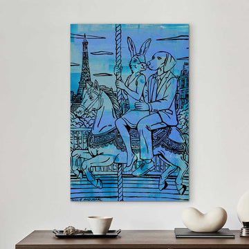 Up and Down Again and Again (Original Painting)