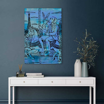 Up and Down Again and Again (Original Painting)