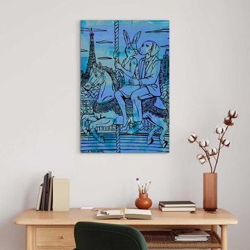 Up and Down Again and Again (Original Painting)