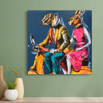 Vespa of Excitement (Original Painting)