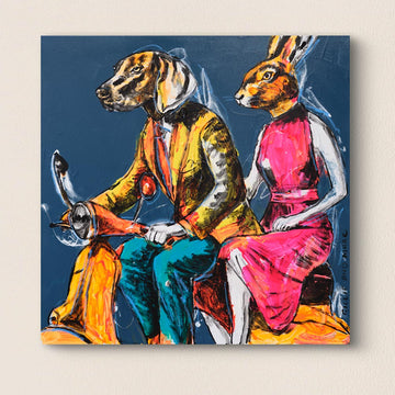 Vespa of Excitement (Original Painting)
