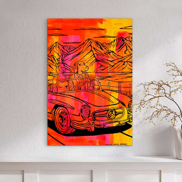 Vintage Ride (Original Painting)