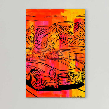 Vintage Ride (Original Painting)