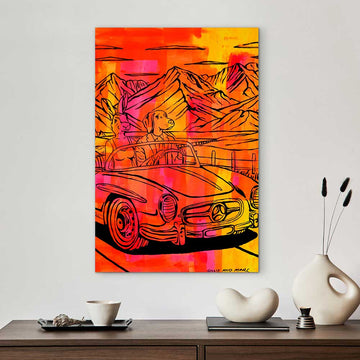 Vintage Ride (Original Painting)