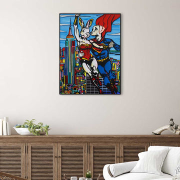 We Are All Heroes (Original Painting)