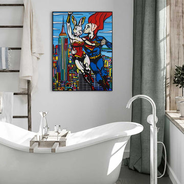 We Are All Heroes (Original Painting)