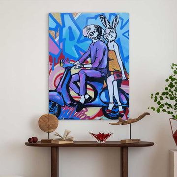 We Like Purple (Original Painting)