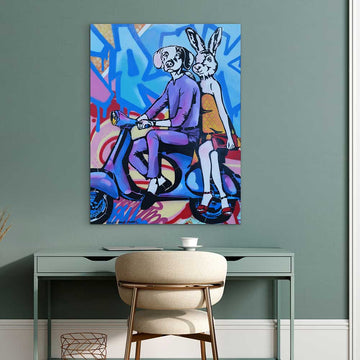 We Like Purple (Original Painting)