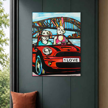 We Took the Long Way Just to Stay Together (Original Painting)