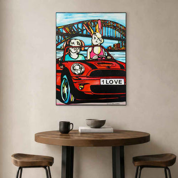We Took the Long Way Just to Stay Together (Original Painting)