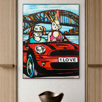 We Took the Long Way Just to Stay Together (Original Painting)