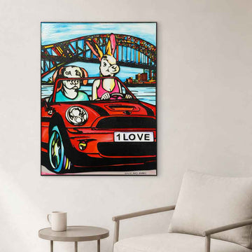 We Took the Long Way Just to Stay Together (Original Painting)