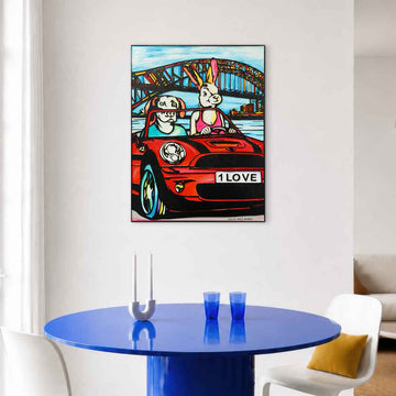 We Took the Long Way Just to Stay Together (Original Painting)