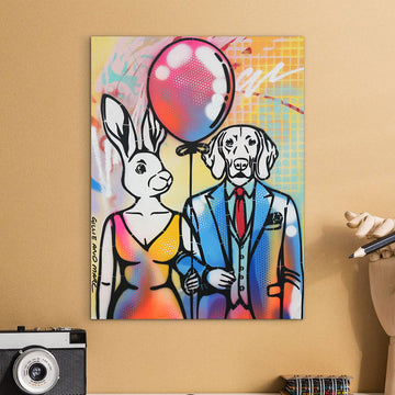 Where Our Hearts Meet (Original Painting)