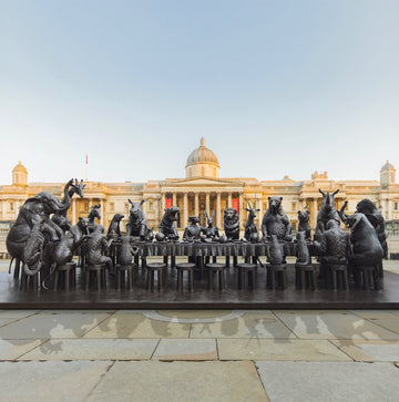 The Wild Banquet (Bronze Sculpture)