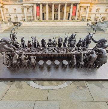 The Wild Banquet (Bronze Sculpture)
