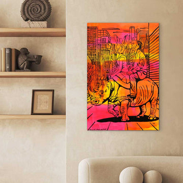 Wild City (Original Painting)