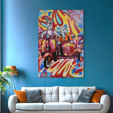 Wild Hearts Without Borders (Original Painting)