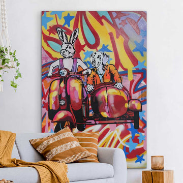 Wild Hearts Without Borders (Original Painting)