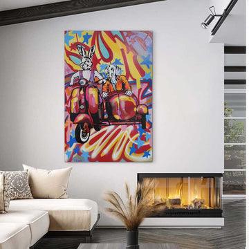 Wild Hearts Without Borders (Original Painting)