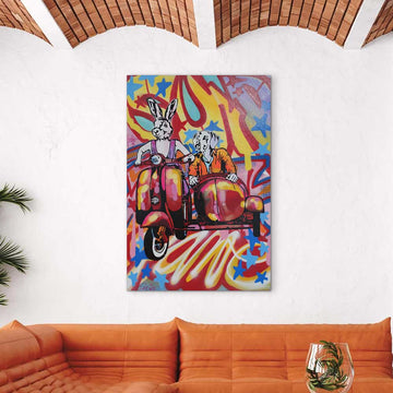 Wild Hearts Without Borders (Original Painting)