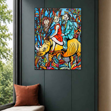 You and Me and the Great Unknown Ahead (Original Painting)