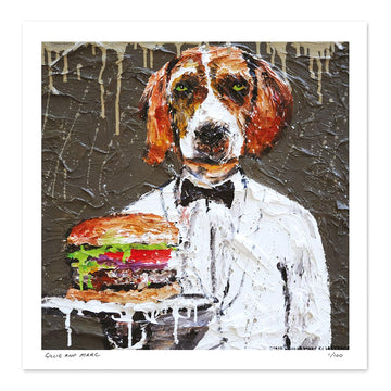He's an Actor Waiting for His Call (Print)