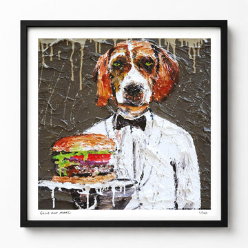 He's an Actor Waiting for His Call (Print)