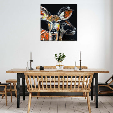 Aisha, the Disappearing Nyala Deer (Original Painting)