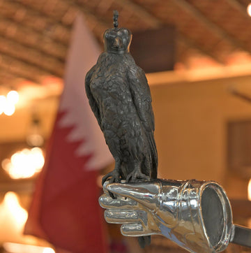 Falcon with Glove