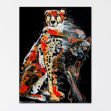 Atlas the fading cheetah (Original Painting)