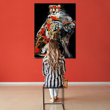 Atlas the fading cheetah (Original Painting)