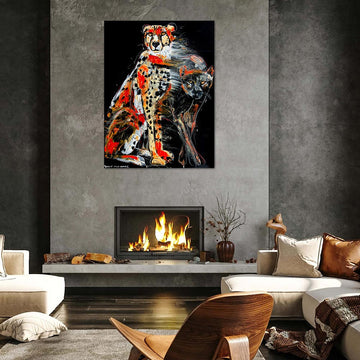 Atlas the fading cheetah (Original Painting)