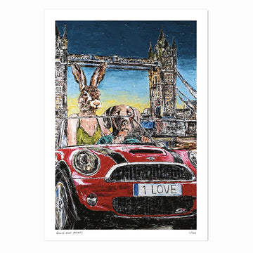 They Called London Home Away from Home (Print)