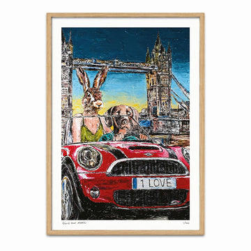 They Called London Home Away from Home (Print)