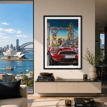They Called London Home Away from Home (Print)
