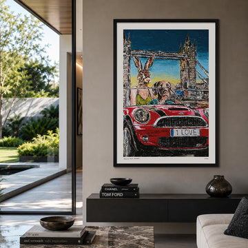 They Called London Home Away from Home (Print)