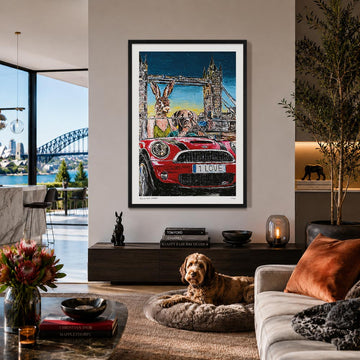 They Called London Home Away from Home (Print)