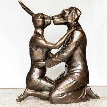 The Kiss (Bronze Sculpture)