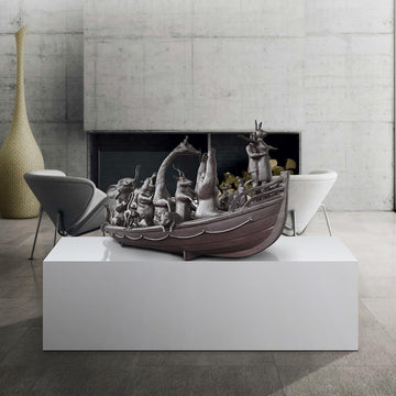 The Wildlife Wonder Boat for Hope (Bronze Sculpture)