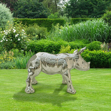 The Wonderful Rhino Baby (Bronze Sculpture)