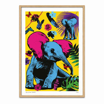 A Few of Our Favourite Things Plus Baby Elephants (Print)