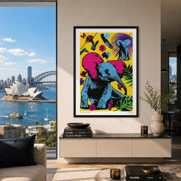 A Few of Our Favourite Things Plus Baby Elephants (Print)